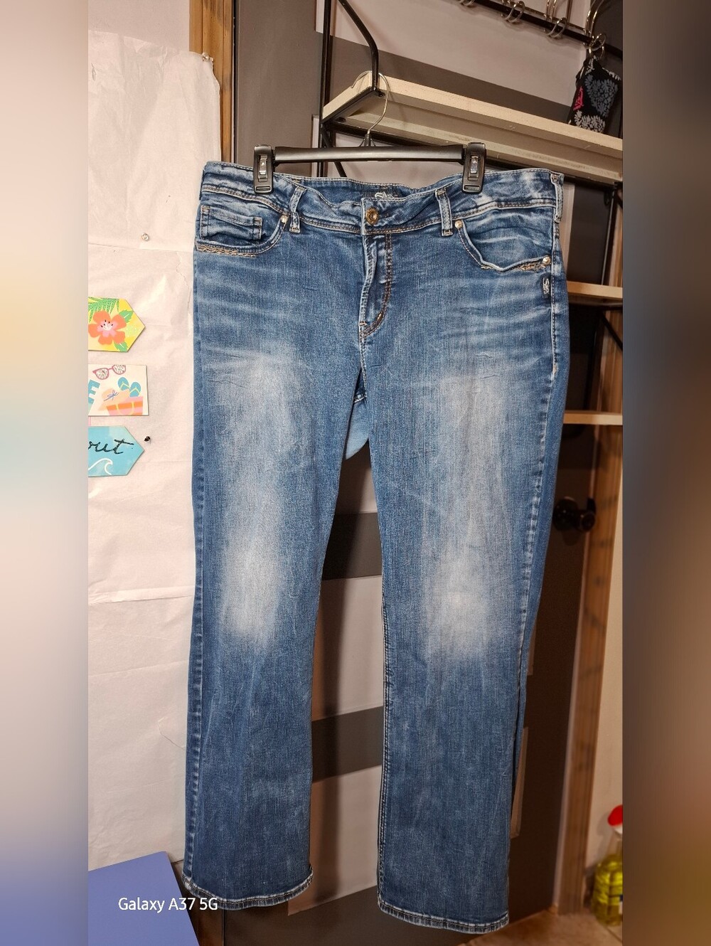 Silver Jeans Co. Suki Mid Rise Slim Bootcut - SZ 20 / L31